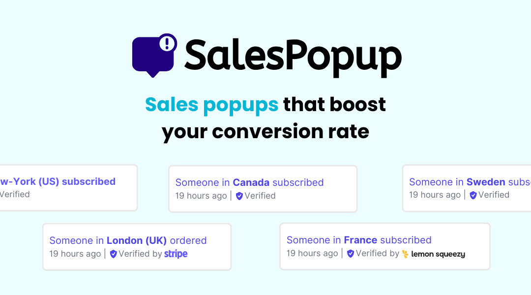 Building Sales Popup